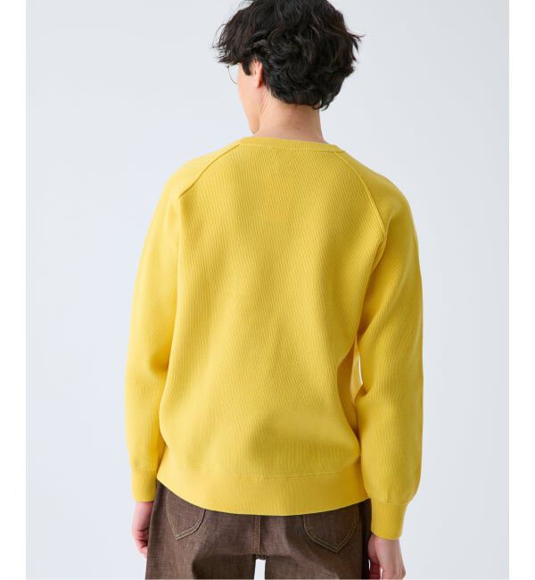 EDIFICE「PLATING ワッフル クルーネックニット」|ニット・セーター|