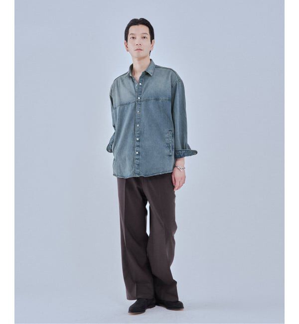EDIFICE「LE JEAN DE EDIFICE 9オンス デニムシャツ」|デニムジャケット|