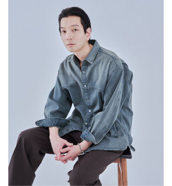 EDIFICE「LE JEAN DE EDIFICE 9オンス デニムシャツ」|デニムジャケット|