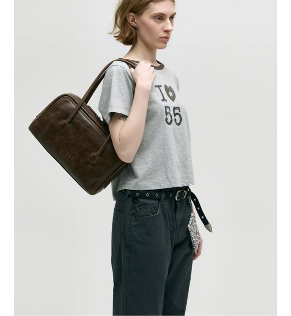 PULP「【Geek Office / ギークオフィス】MARGESHERWOOD / SOFT BOSTON」|ボストンバッグ|ブラウン