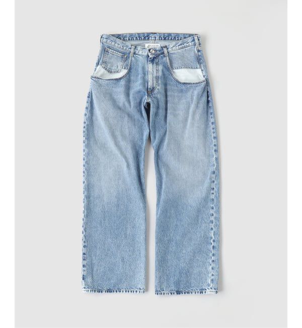 EDIFICE「MAISON MARGIELA(メゾン マルジェラ) CONTRAST POKET DENIM パンツ」|デニム|ブルー A