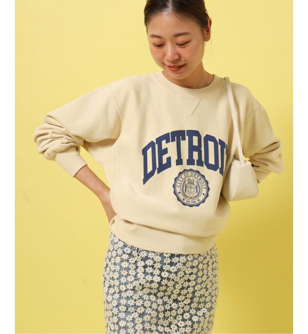 JOURNAL STANDARD relume「別注【Champion】*relume RW 10oz French Terry CN：スウェット」|スウェット・ジャージ|ナチュラル