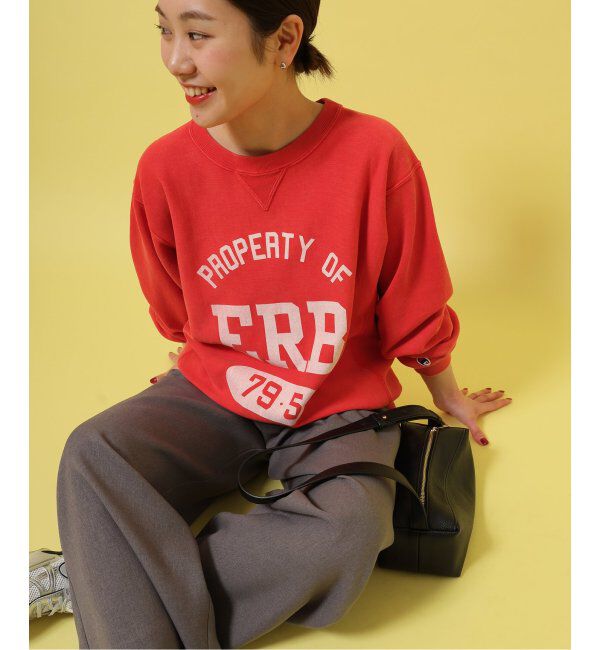 JOURNAL STANDARD relume「別注【Champion】*relume RW 10oz French Terry CN：スウェット」|スウェット・ジャージ|