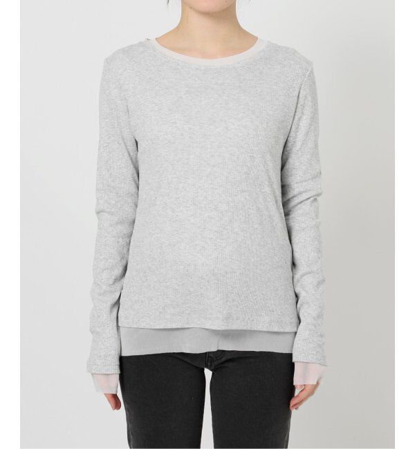 JOURNAL STANDARD relume「《追加/2枚セット》3WAYチュールレイヤード T」|Tシャツ・カットソー|