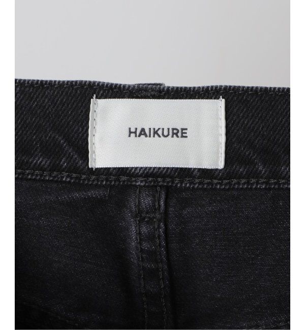 journal standard L'essage「《追加》【HAIKURE/ハイクル】BETHEANY ASIAN FIT MID BLACK：デニム」|デニム|