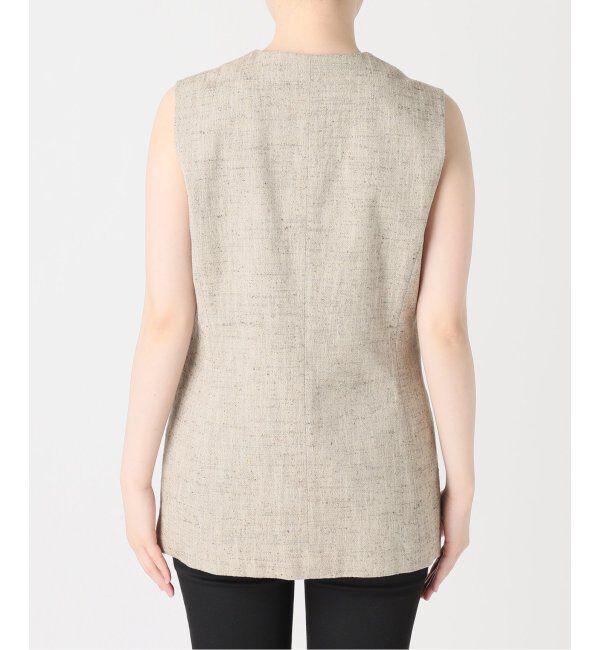 JOURNAL STANDARD「シルクネップツイードミドルベスト」|ダウンベスト・ベスト|