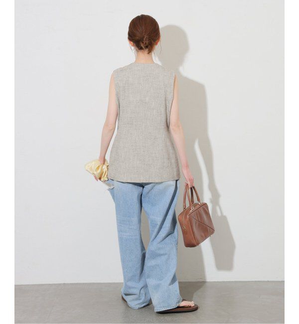 JOURNAL STANDARD「シルクネップツイードミドルベスト」|ダウンベスト・ベスト|