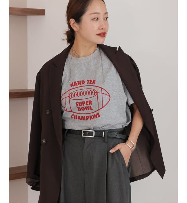 JOURNAL STANDARD「【HANDTEX/ハンドテックス】プリントロゴT」|Tシャツ・カットソー|