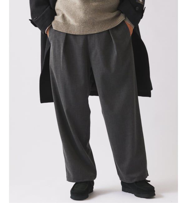 JOURNAL STANDARD relume「ウールブレンド ツイル オーバーパンツ」|スラックス|