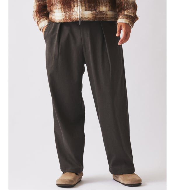 JOURNAL STANDARD relume「ウールブレンド ツイル オーバーパンツ」|スラックス|