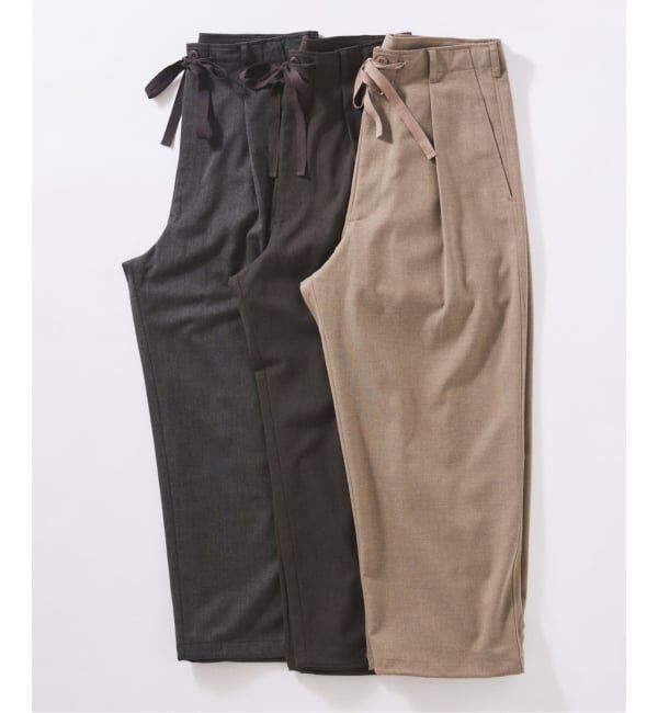 JOURNAL STANDARD relume「ウールブレンド ツイル オーバーパンツ」|スラックス|