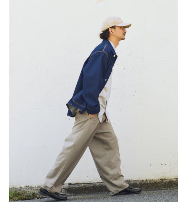 JOURNAL STANDARD relume「ウールブレンド ツイル オーバーパンツ」|スラックス|