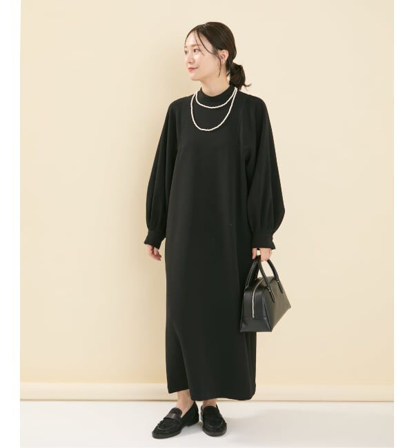 JOURNAL STANDARD「《WEB限定追加》ダブルクロスロングワンピース」|ワンピース|