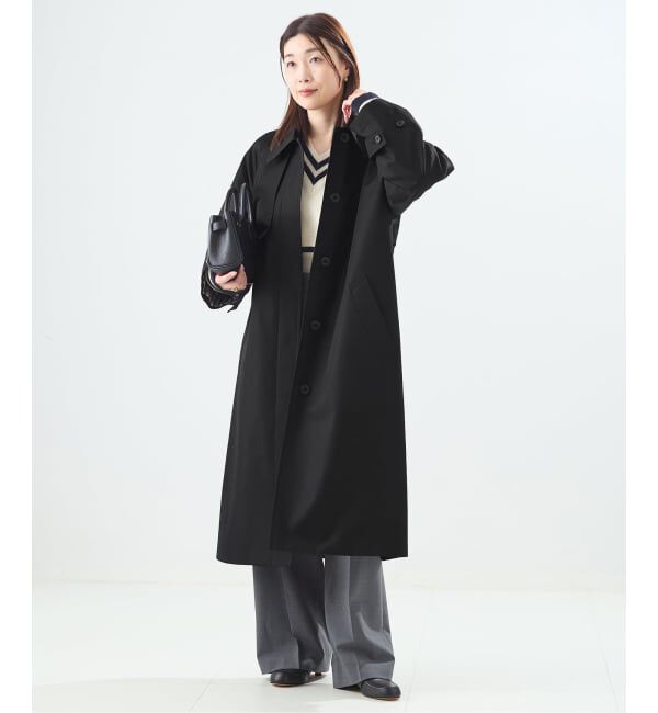 journal standard L'essage「【金子綾さん着用】【別注】Aquascutum&times;LESSAGE ステンカラーコート」|ステンカラーコート|