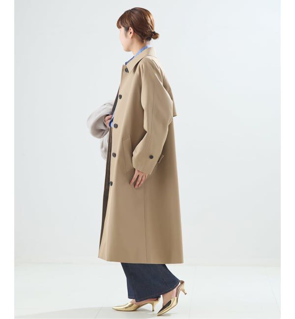 journal standard L'essage「【金子綾さん着用】【別注】Aquascutum&times;LESSAGE ステンカラーコート」|ステンカラーコート|
