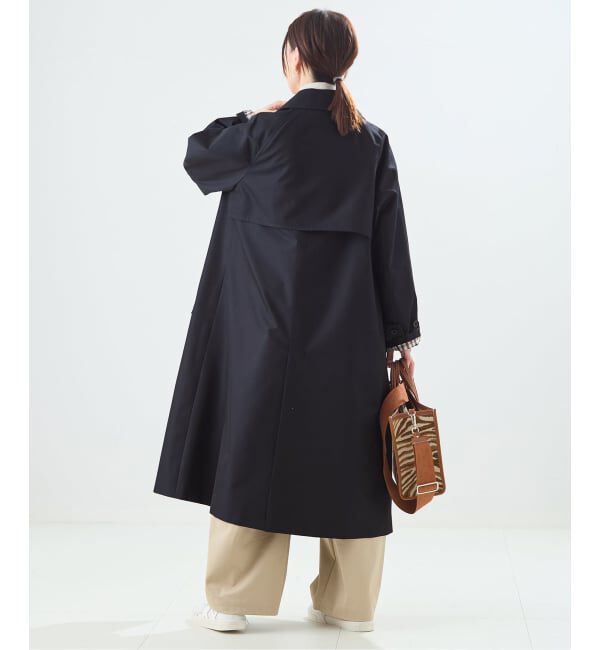 journal standard L'essage「【金子綾さん着用】【別注】Aquascutum&times;LESSAGE ステンカラーコート」|ステンカラーコート|
