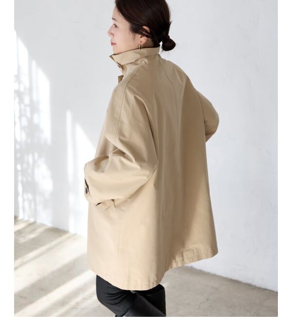 JOURNAL STANDARD「コットンステンカラーミディコート」|ステンカラーコート|