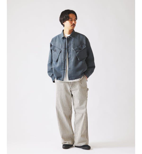 JOURNAL STANDARD relume「ピグメント加工 CPO シャツブルゾン」|ミリタリージャケット|