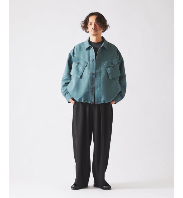 JOURNAL STANDARD relume「ピグメント加工 CPO シャツブルゾン」|ミリタリージャケット|