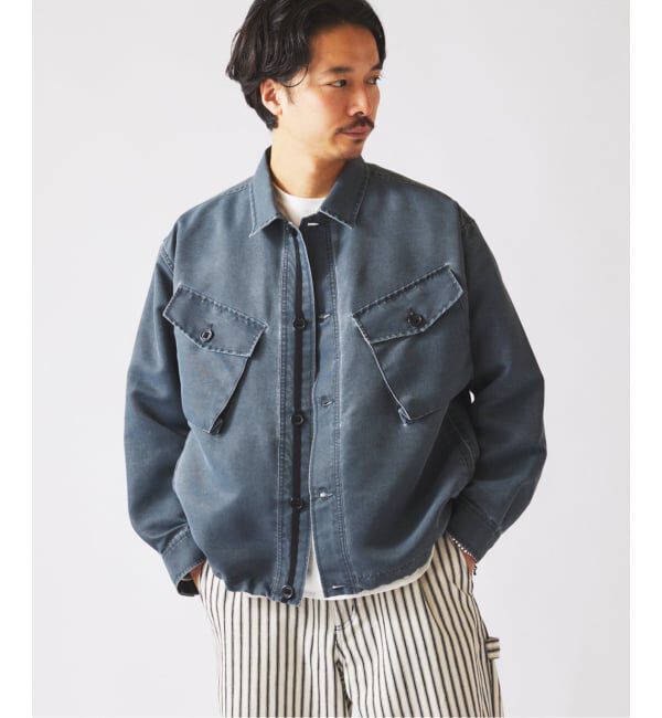 JOURNAL STANDARD relume「ピグメント加工 CPO シャツブルゾン」|ミリタリージャケット|