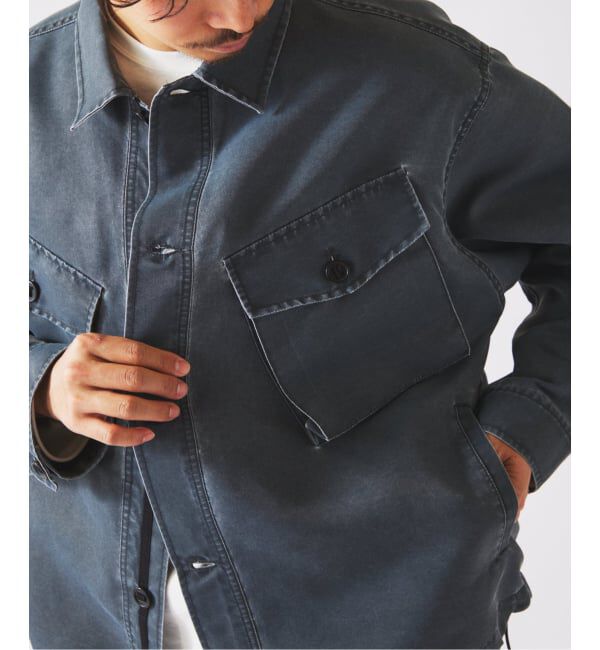 JOURNAL STANDARD relume「ピグメント加工 CPO シャツブルゾン」|ミリタリージャケット|