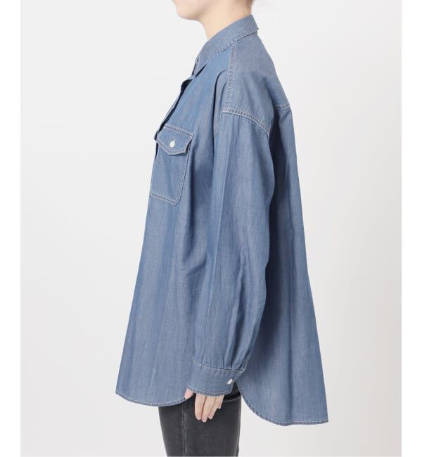 JOURNAL STANDARD relume「《予約》［26SS新作］ライトデニムオーバーサイズシャツ」|シャツ・ブラウス|