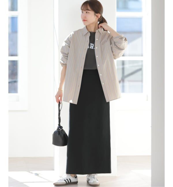JOURNAL STANDARD relume「［26SS新作］スーピマコットンストライプシャツ」|シャツ・ブラウス|