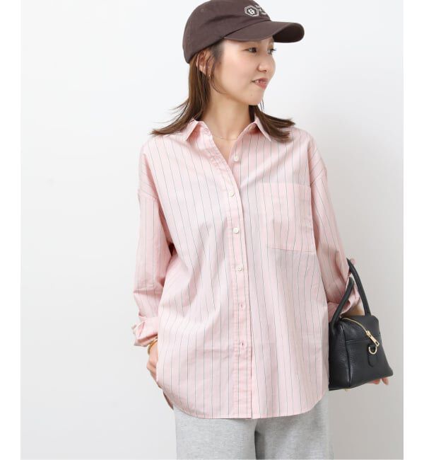 JOURNAL STANDARD relume「［26SS新作］スーピマコットンストライプシャツ」|シャツ・ブラウス|