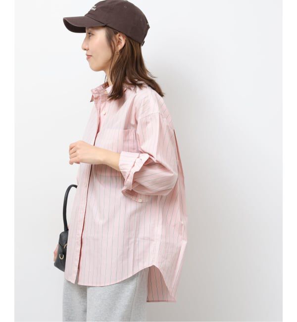 JOURNAL STANDARD relume「［26SS新作］スーピマコットンストライプシャツ」|シャツ・ブラウス|