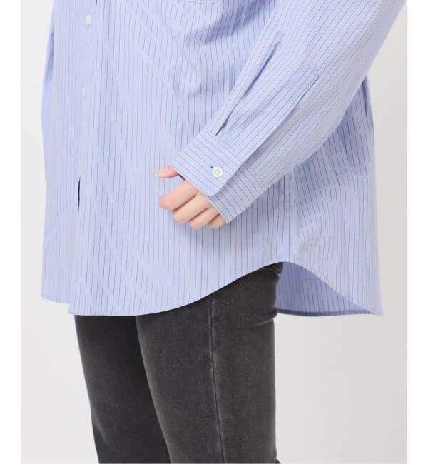 JOURNAL STANDARD relume「［26SS新作］スーピマコットンストライプシャツ」|シャツ・ブラウス|
