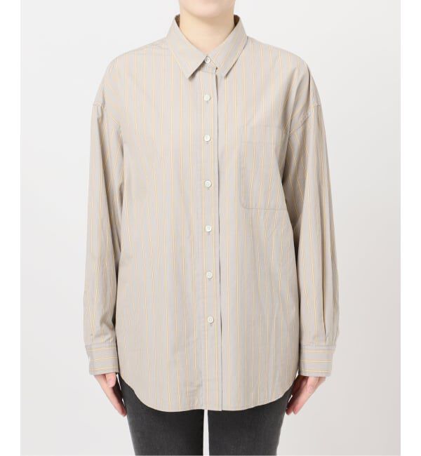 JOURNAL STANDARD relume「［26SS新作］スーピマコットンストライプシャツ」|シャツ・ブラウス|
