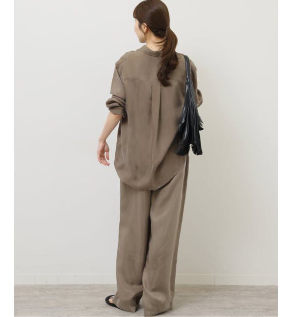 JOURNAL STANDARD relume「［26SS新作］キュプラオーバーサイズシャツ」|シャツ・ブラウス|