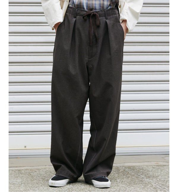 JOURNAL STANDARD「リランチェ ピグメント オーバー パンツ」|その他|ブラウン