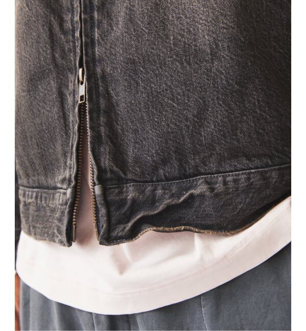 JOURNAL STANDARD relume「《予約》スモーキーデニム 11oz ジップブルゾン」|デニムジャケット|