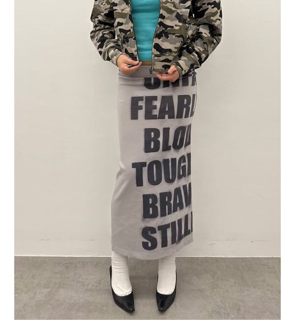 Oriens JOURNAL STANDARD「ロゴロングスカート」|スカート|