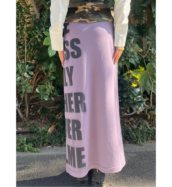 Oriens JOURNAL STANDARD「ロゴロングスカート」|スカート|