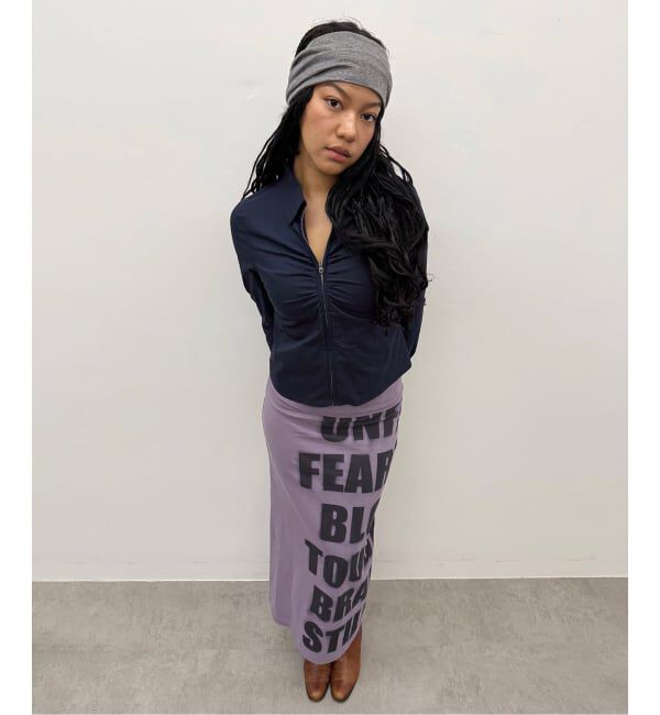 Oriens JOURNAL STANDARD「ロゴロングスカート」|スカート|