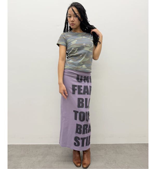 Oriens JOURNAL STANDARD「ロゴロングスカート」|スカート|