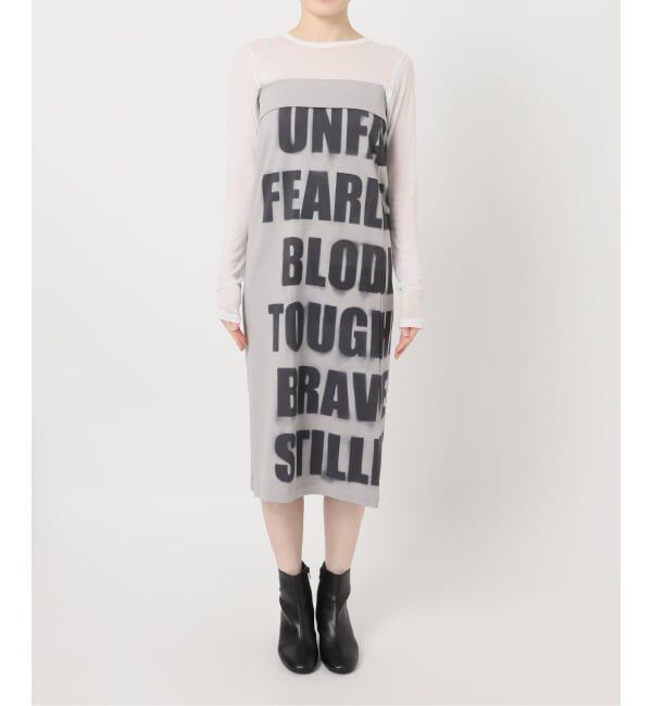 Oriens JOURNAL STANDARD「ロゴロングスカート」|スカート|