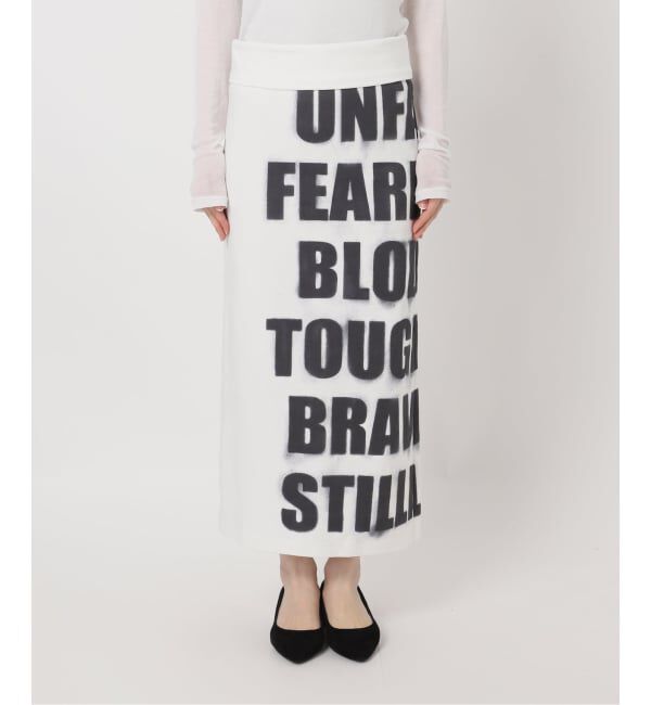 Oriens JOURNAL STANDARD「ロゴロングスカート」|スカート|