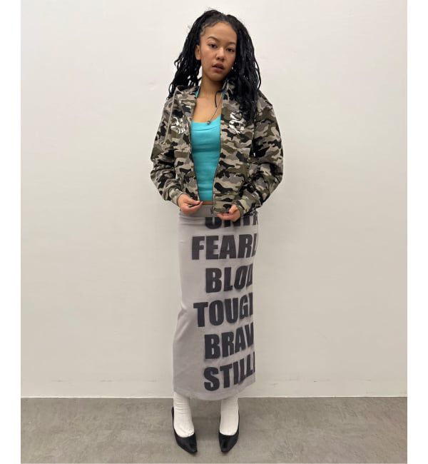 Oriens JOURNAL STANDARD「ロゴロングスカート」|スカート|