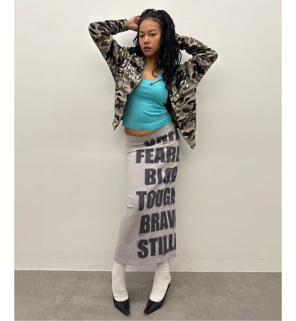 Oriens JOURNAL STANDARD「ロゴロングスカート」|スカート|