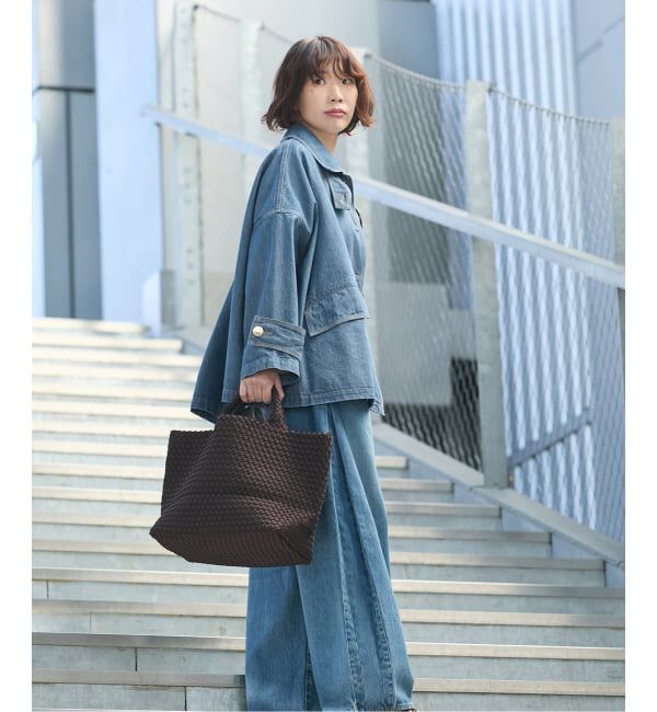 journal standard L'essage「別注【MACKINTOSH/マッキントッシュ】HUMBIE DENIM JACKET MB：コート2」|ステンカラーコート|