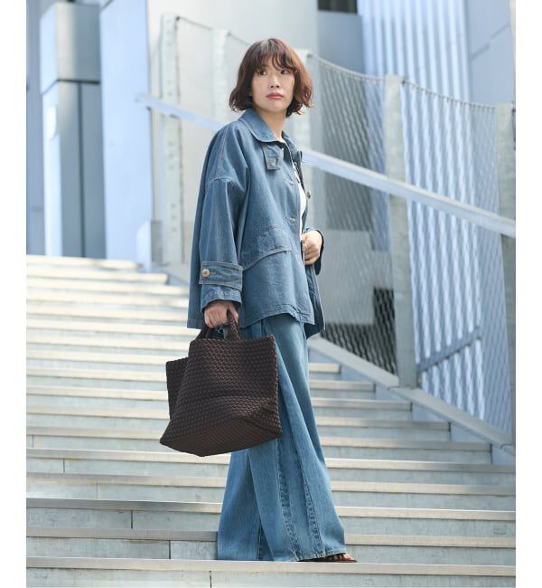 journal standard L'essage「別注【MACKINTOSH/マッキントッシュ】HUMBIE DENIM JACKET MB：コート2」|ステンカラーコート|