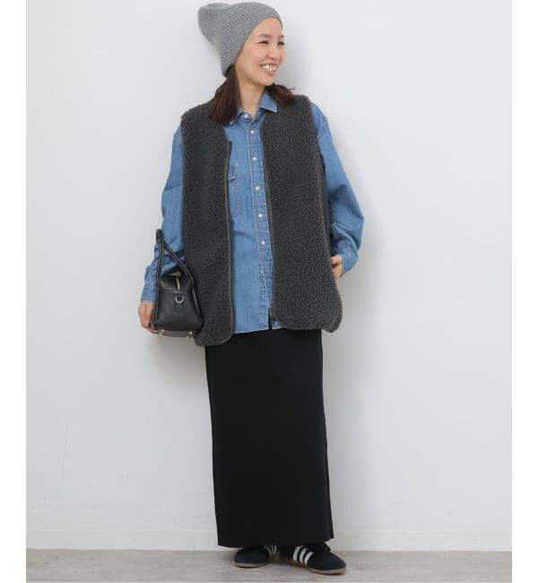 JOURNAL STANDARD relume「《WEB限定追加2》ウォッシャブルミラノリブIラインスカート」|スカート|