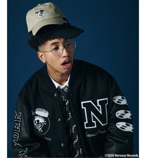 JOURNAL STANDARD「Nervous Records / ナーヴァス・レコーズ &times; JOURNAL STANDARD キャップ」|キャップ・キャスケット|