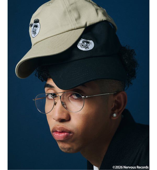 JOURNAL STANDARD「Nervous Records / ナーヴァス・レコーズ &times; JOURNAL STANDARD キャップ」|キャップ・キャスケット|