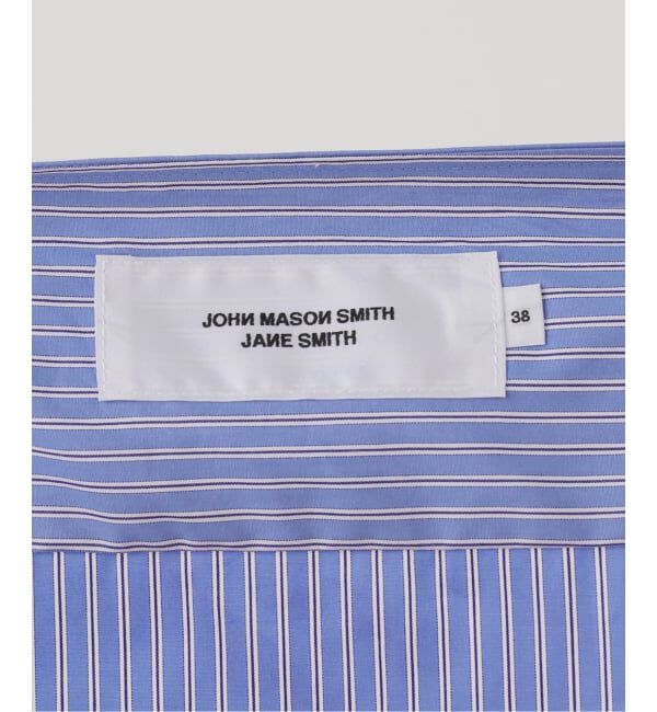 journal standard L'essage「【JANE SMITH/ジェーンスミス】STRIPE WASHED COTTON BROAD：ブラウス」|シャツ・ブラウス|
