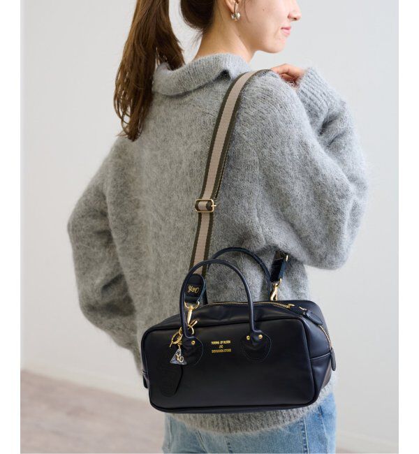 FRAMeWORK「≪追加≫YOUNG＆OLSEN/ヤングアンドオルセン 別注 CHARM WIDE BOTTLE BAG」|ショルダー・メッセンジャー|ブラック