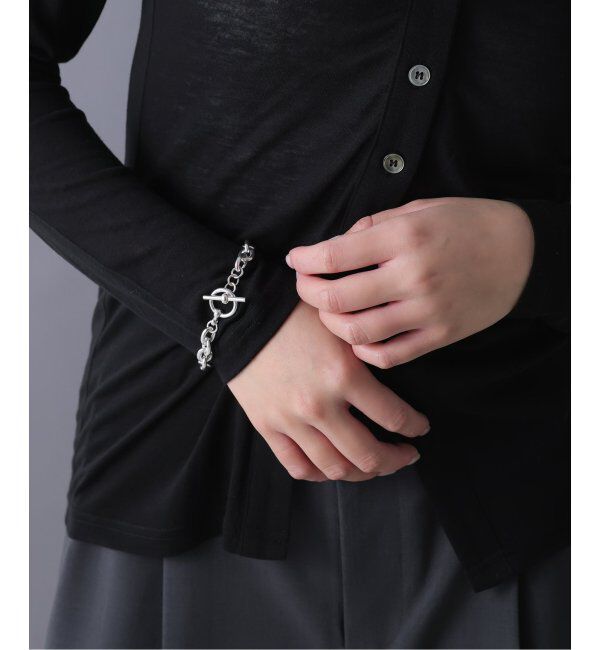 Spick and Span「【SAMH by LILAS】ボリュームチェーンブレスレット SV」|ブレスレット・バングル|